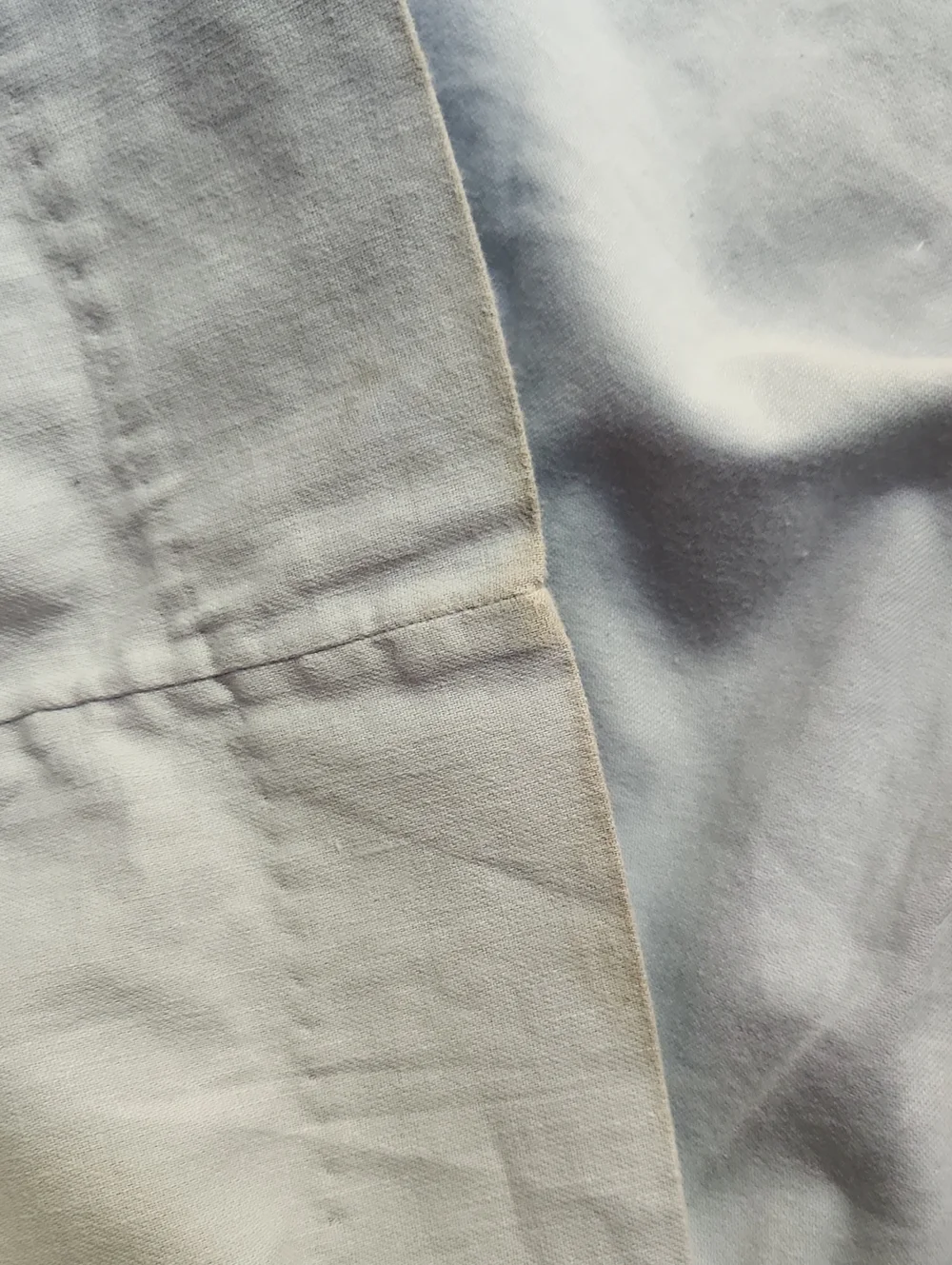Banana Republic Light Blue Wide Leg Trousers Linen/Cotton Blend Size 4